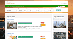 Desktop Screenshot of istbooking.com
